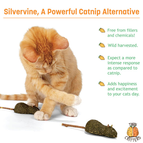 Silvervine Mice Lollipops