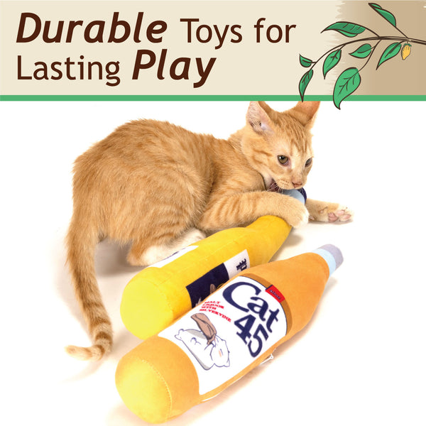 Silvervine 40 Beer Bottles Plush Catnip Toy – TwinCritters
