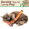 KittiDoobi- Silvervine Cigars - Plush Catnip Toy