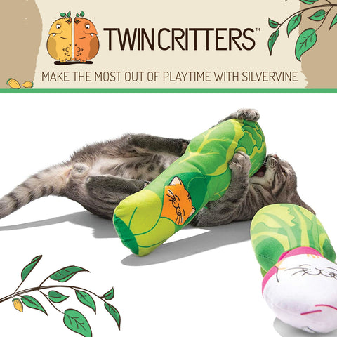 KittiVeggi- Silvervine Vegetables - Plush Catnip Toy