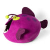 Handmade Wool Cat Cave Bed - Magenta Angler Fish