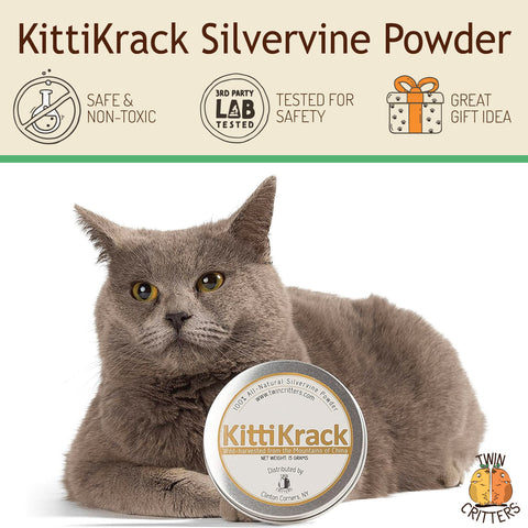 KittiKrack - 15 gram Organic Silvervine Powder