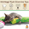 KittiVeggi- Silvervine Vegetables - Plush Catnip Toy