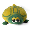 Handmade Wool Cat Cave Bed - Green Turtle